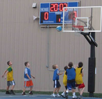 Outdoor Basketball Picture