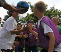 Outdoor Basketball Picture